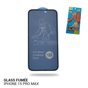 Glass de Protection Fumée iPhone 15 pro Max