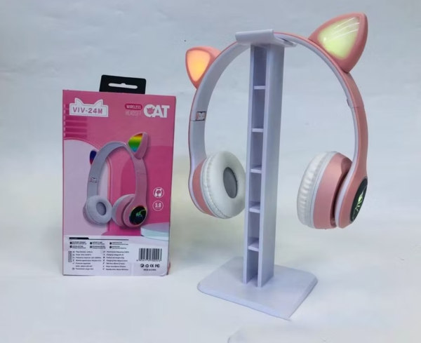 Casque Gaming VIV 24M - Rose  - Design Kawaii et Haute Qualité – Image 5