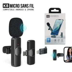 mic K8 sans fils